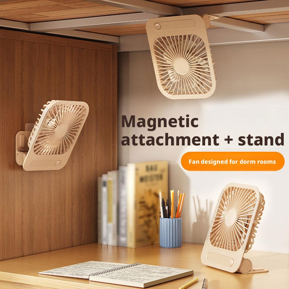 Home Office Hidden Desk - Ventilador de refrigeración magnético ultrafino, ventilador