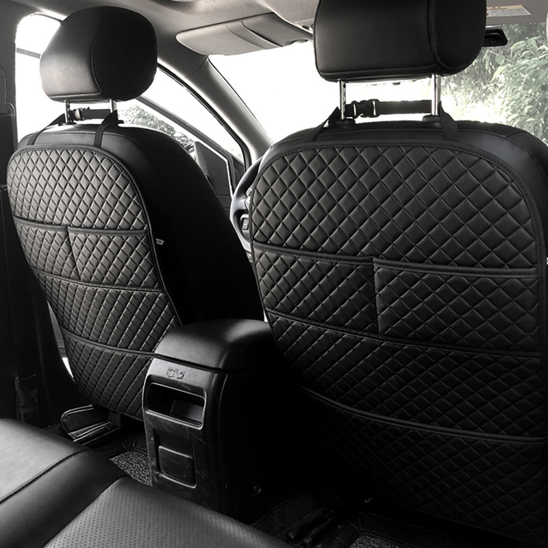 Mesh Back Cushion - Almohadilla antipatadas para coche con bolsillo