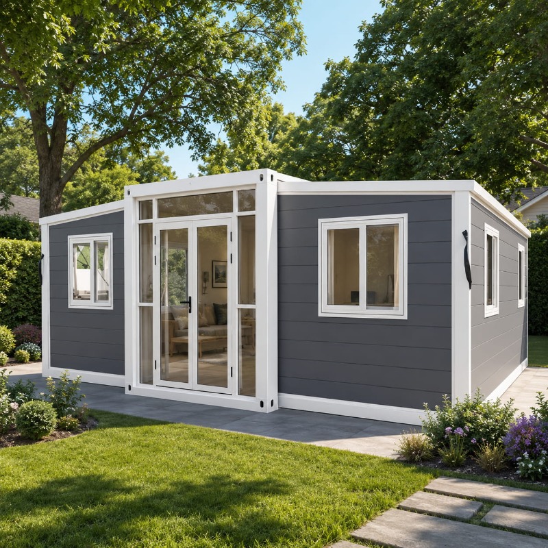 Home Office Guest Room - Casa Contenedor Expandible, Casa Plegable Prefabricada,