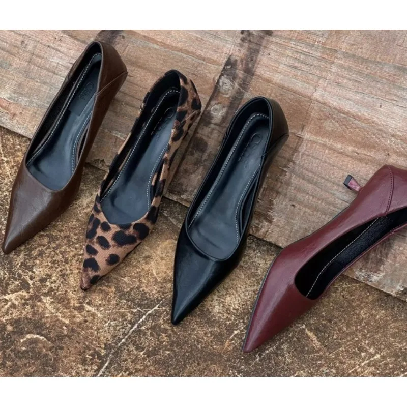 Home Office Size - 2024 mujeres tacones altos sexis Borgoña