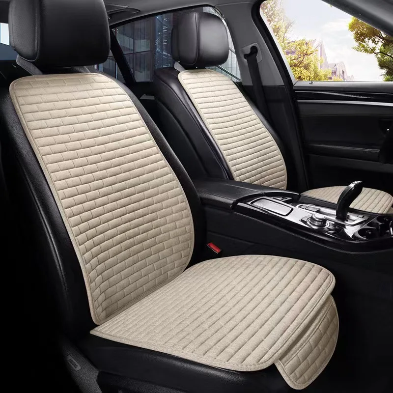 Mesh Back Cushion - Funda de lino de lujo para