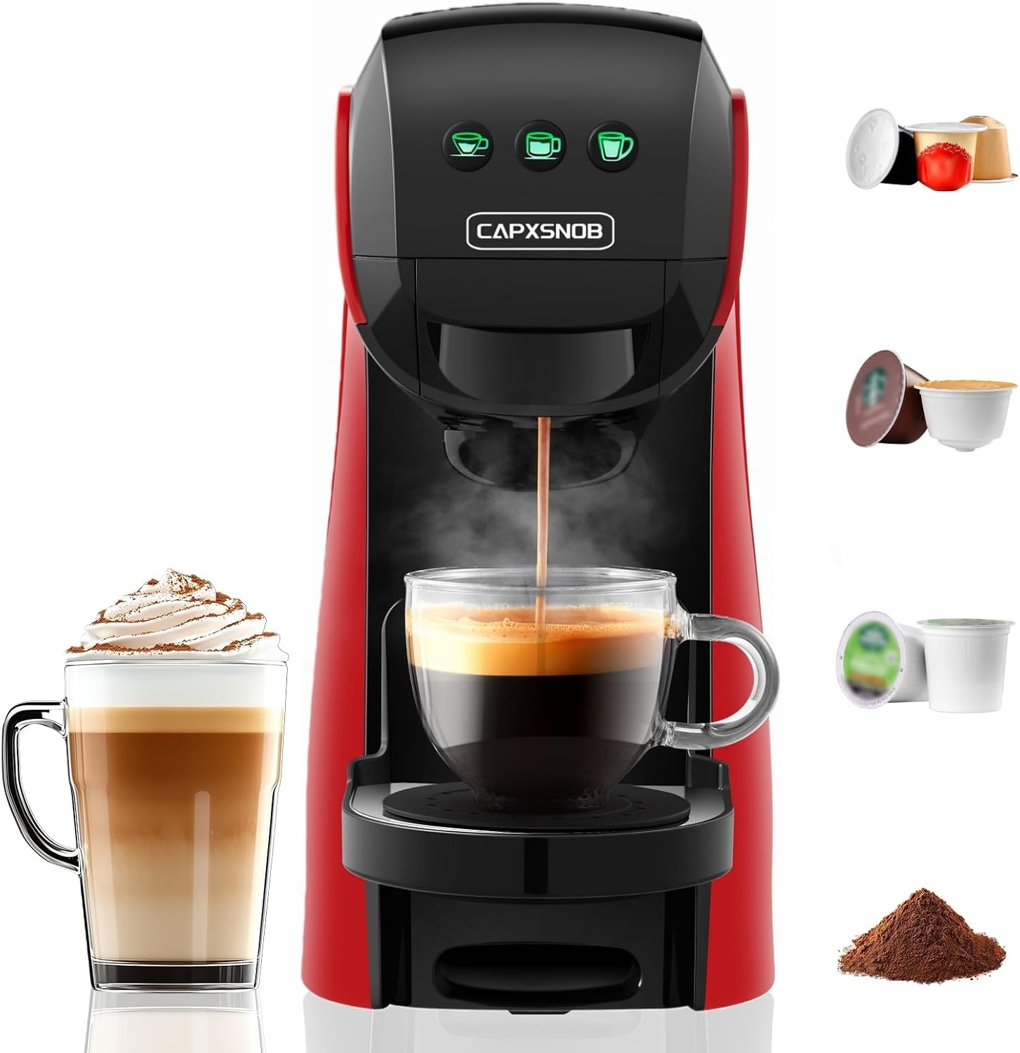 Home Office Size - Cafetera y máquina de espresso 4