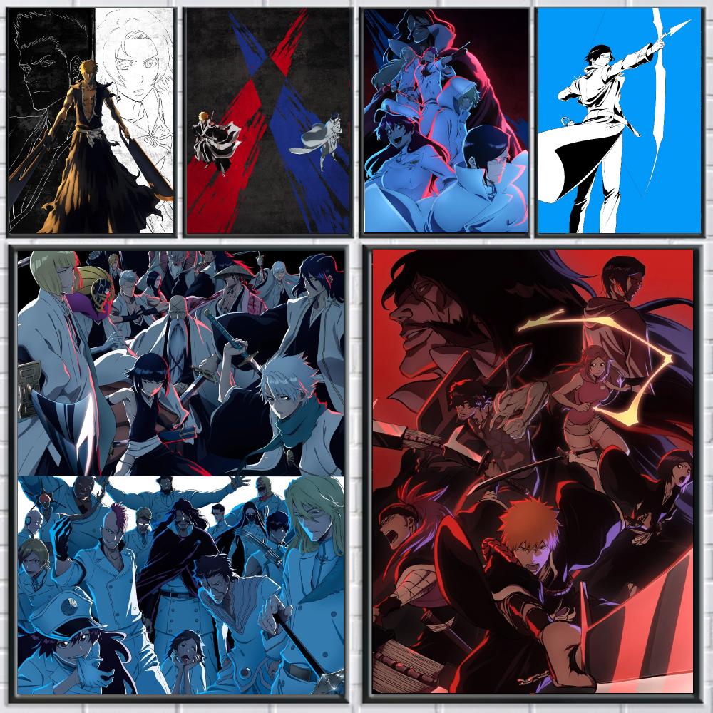 Home Office Bleaching - Póster de anime b-Bleach-h, arte de