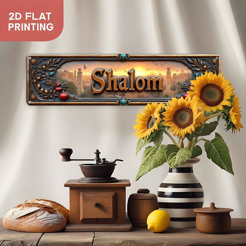 CIFBUY Letrero de aluminio vin - Home Office Decor reseña y precio