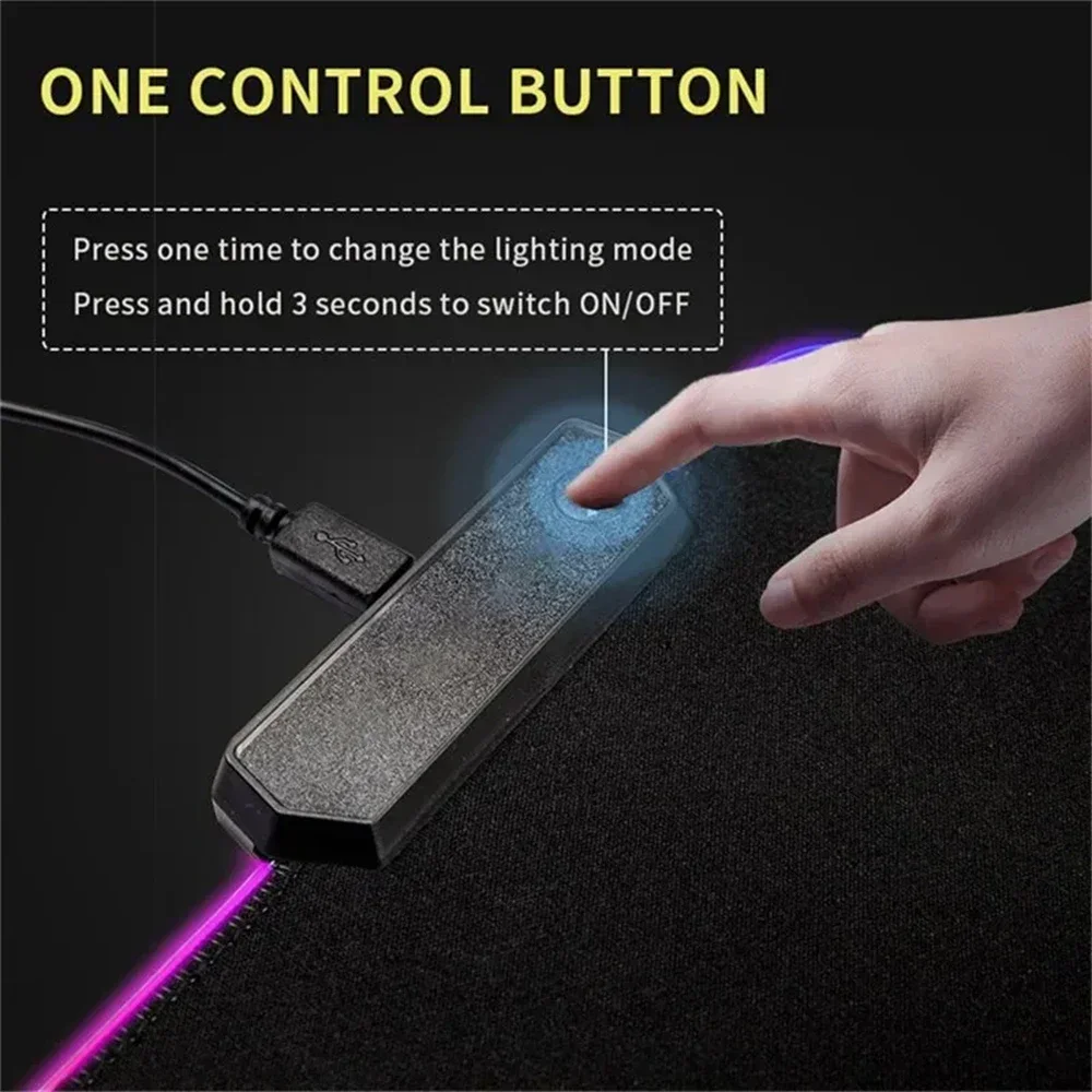 Alfombrilla de ratón RGB de An - Home Office Bleaching reseña y precio