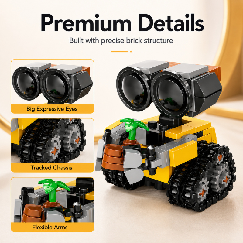 Set de Bloques de Construcción - Plant Desk Mini reseña y precio