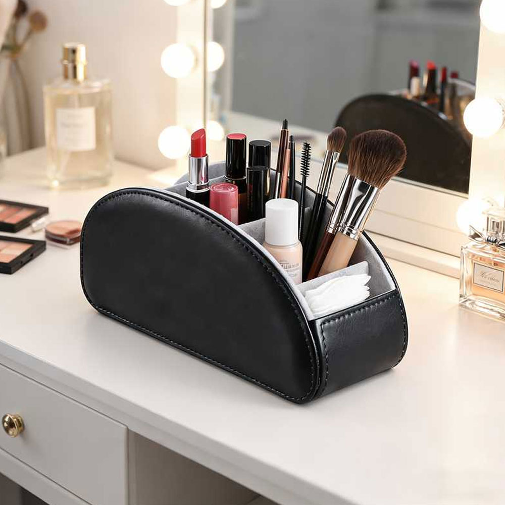 Caja de almacenamiento con múl - Home Office Hidden Desk reseña y precio