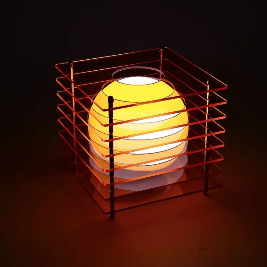 Lámpara de acrílico DIY de mil - Home Office Decor reseña y precio
