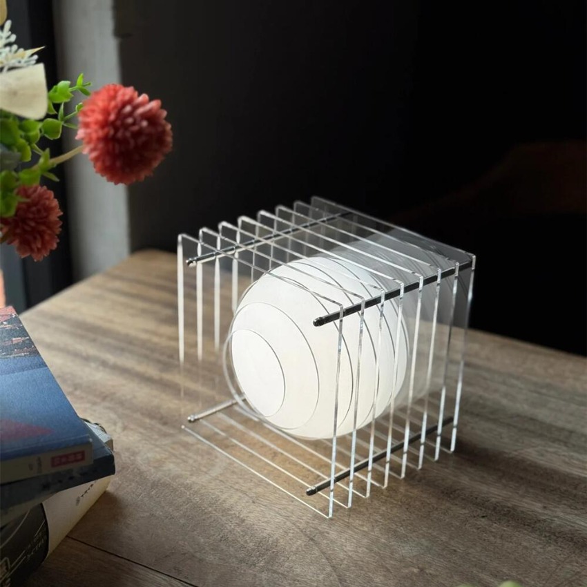 Lámpara de acrílico DIY de mil - Home Office Decor reseña y precio