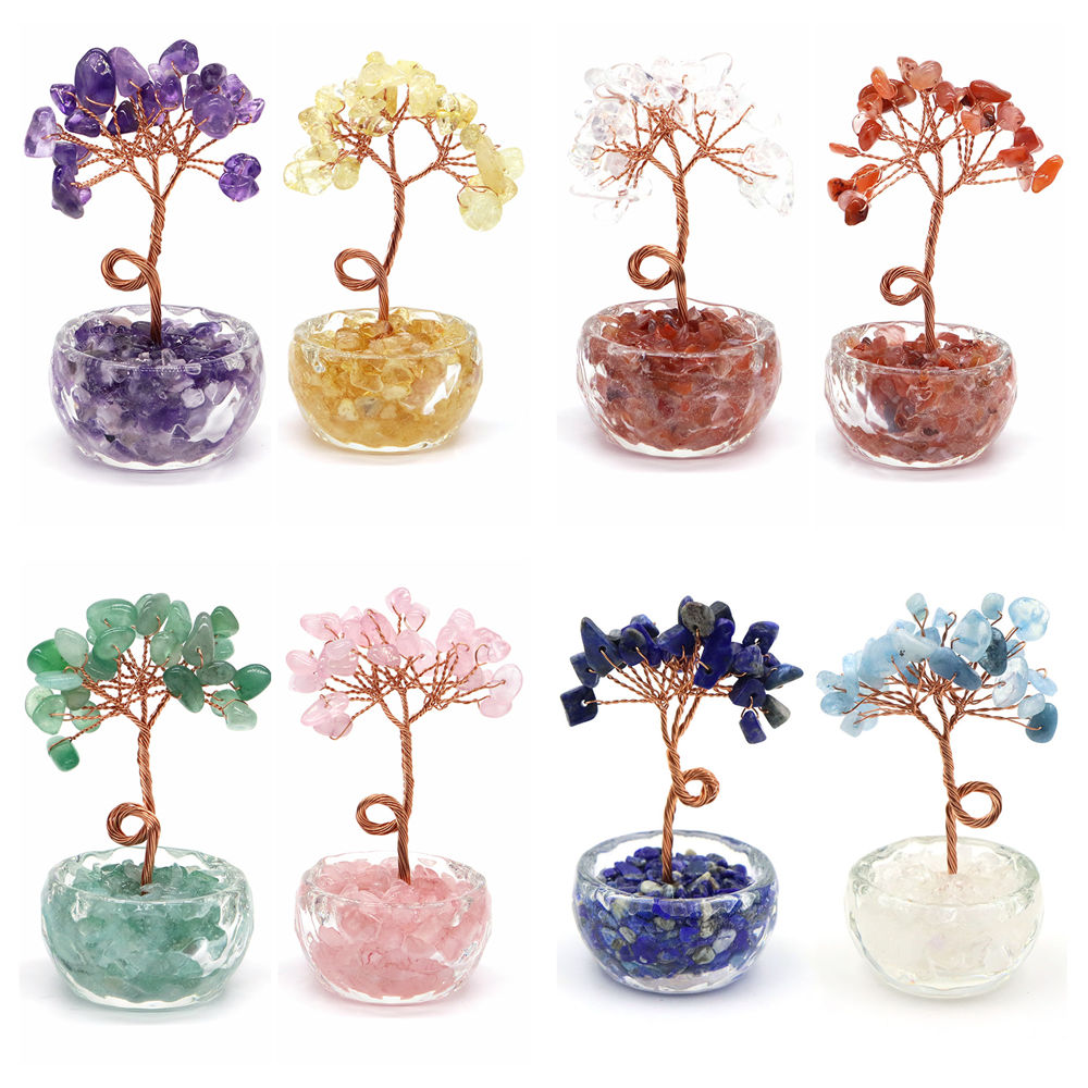 Árbol de la Suerte de Cristal  - Plant Desk Mini reseña y precio
