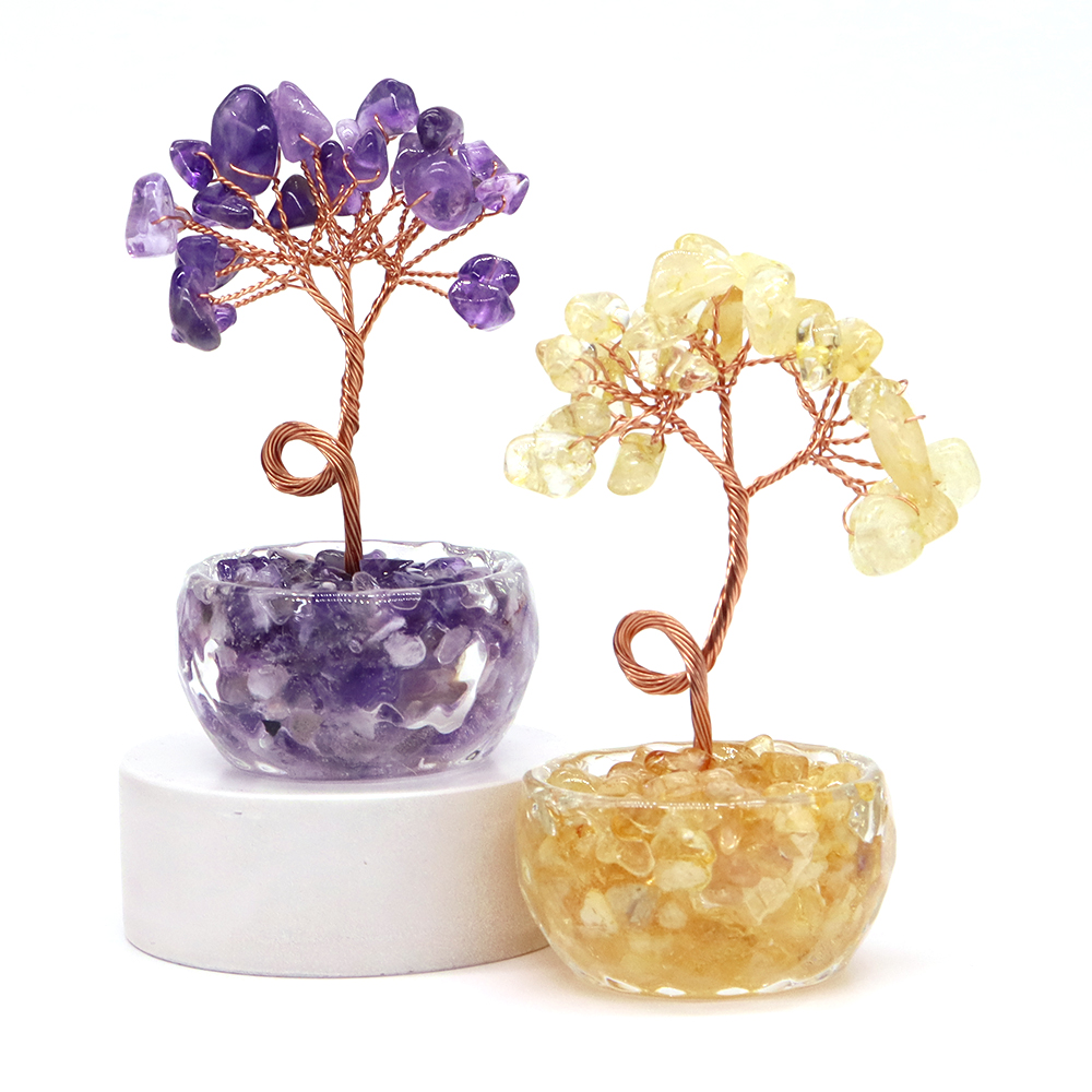 Árbol de la Suerte de Cristal  - Plant Desk Mini reseña y precio