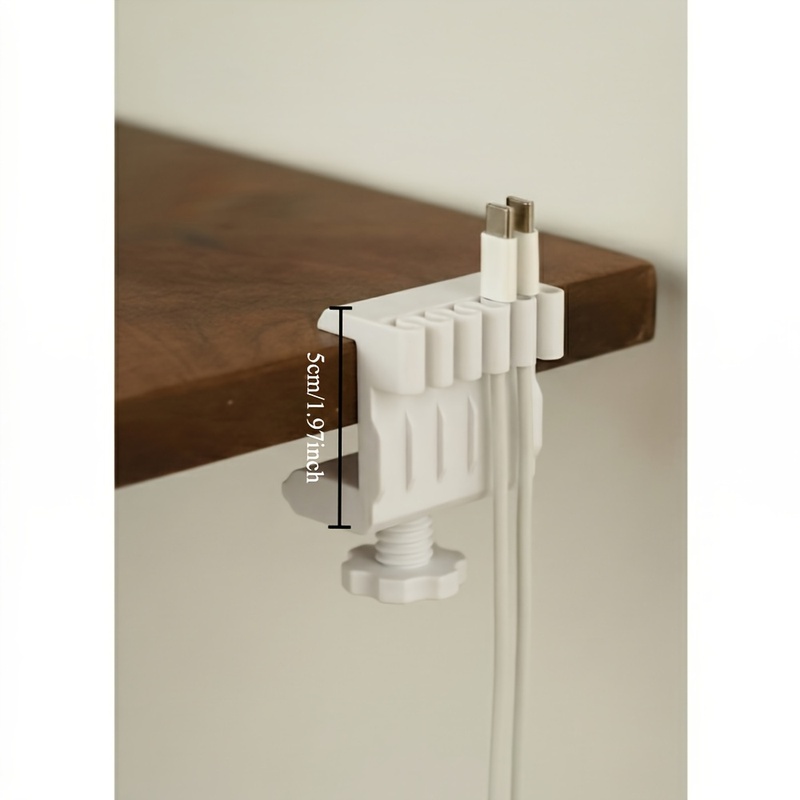 3 clips organizadores de cable - Home Office Hidden Desk reseña y precio