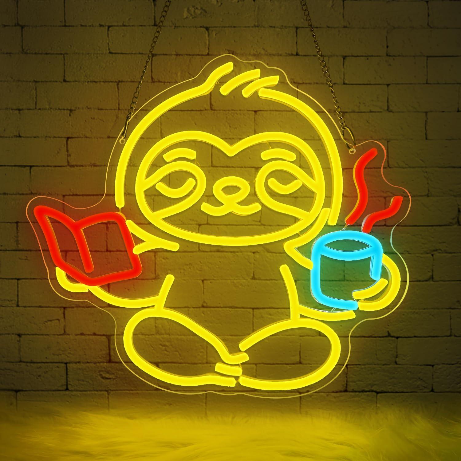Letrero Luminoso LED USB con D - Home Office Decor reseña y precio