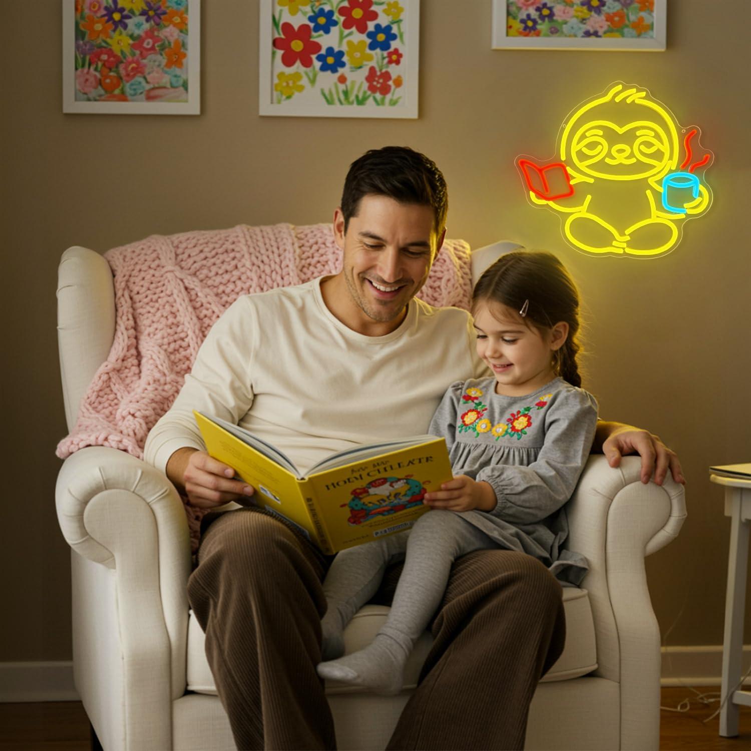 Letrero Luminoso LED USB con D - Home Office Decor reseña y precio