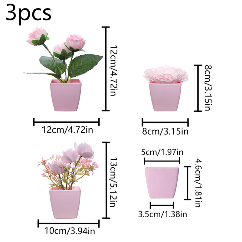 (Un juego de 3 piezas) Mini pl - Plant Desk Mini reseña y precio