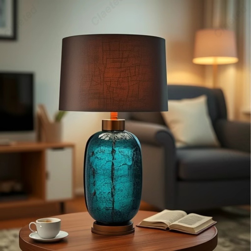 Lámpara de mesa de cristal eur - Home Office Guest Room reseña y precio