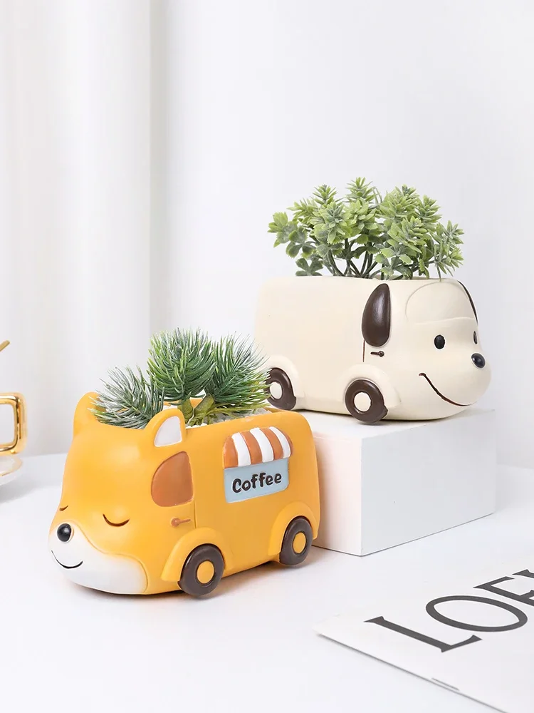 Camión de comida, maceta peque - Plant Desk Mini reseña y precio