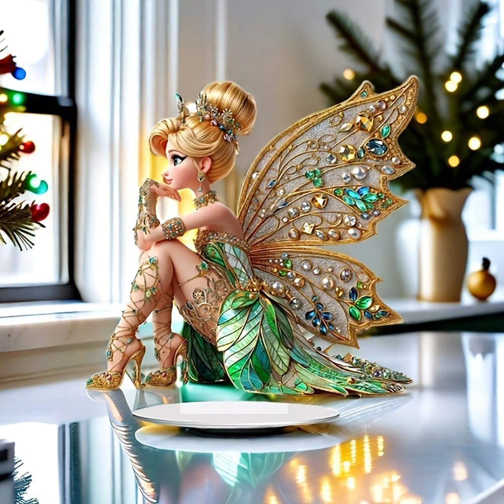 Mini Estatuilla de Hada de Mes - Plant Desk Mini reseña y precio