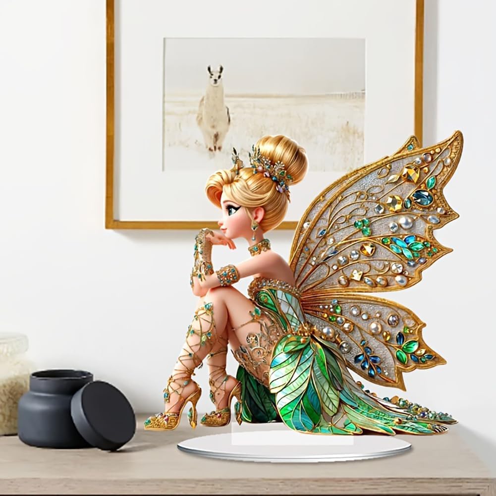 Mini Estatuilla de Hada de Mes - Plant Desk Mini reseña y precio