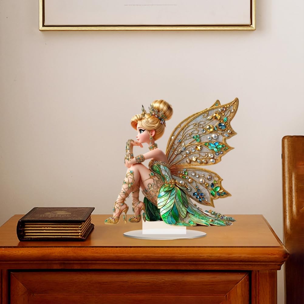 Mini Estatuilla de Hada de Mes - Plant Desk Mini reseña y precio