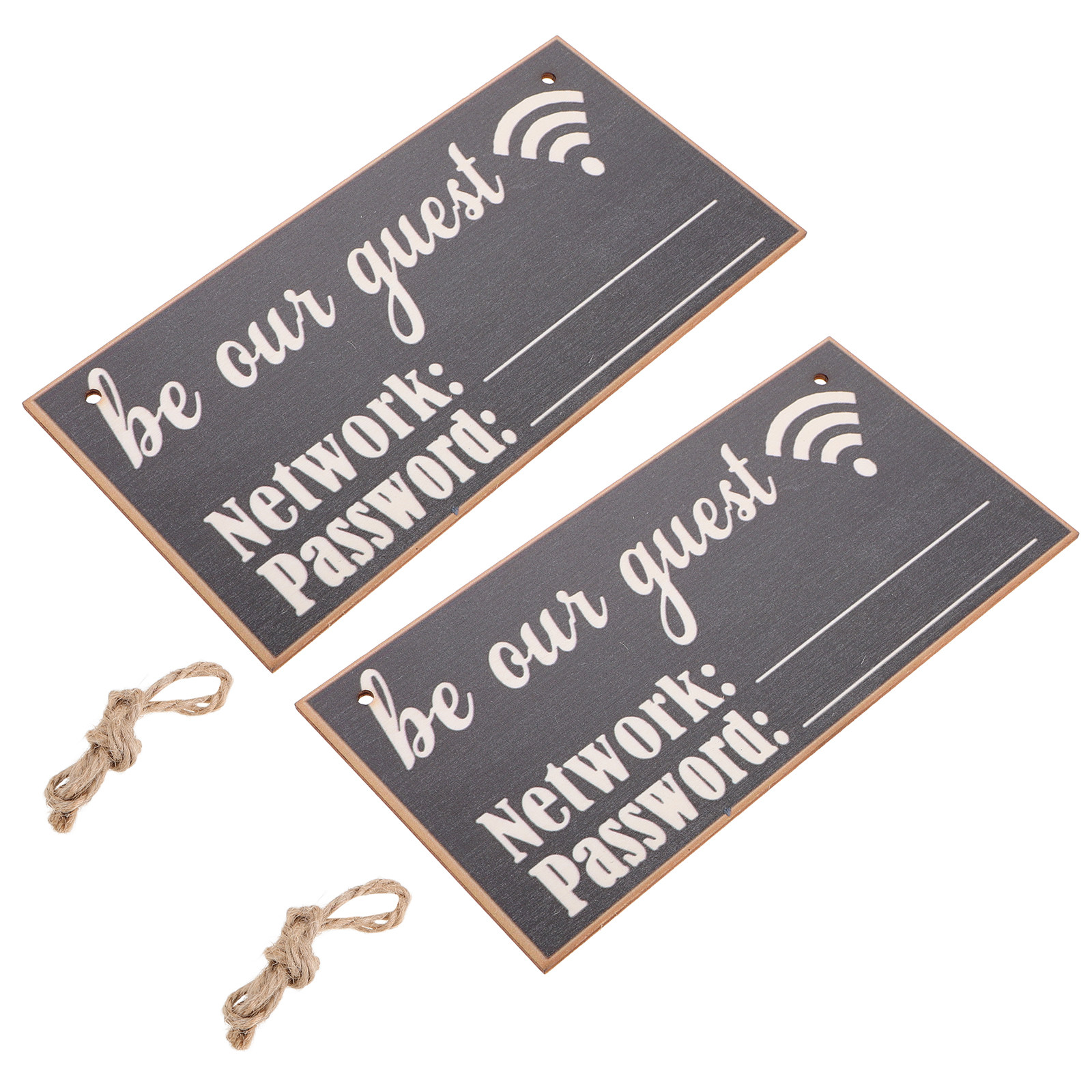2 Piezas de Letreros de Madera - Home Office Guest Room reseña y precio